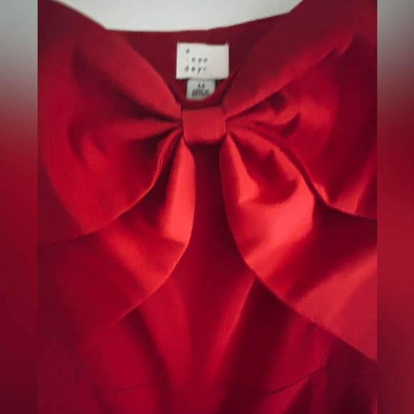 A New Day Elegant Red Midi Dress. Size 14 - Picture 5 of 8